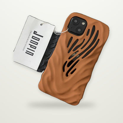 Titanium Gray Vented Case for iPhone 13–15
