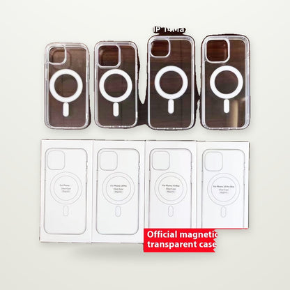 Clear PC MagSafe Case for iPhone 13–16