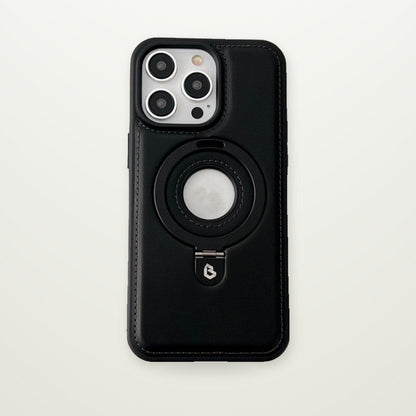 Leather Stand MagSafe Case for iPhone 13–16