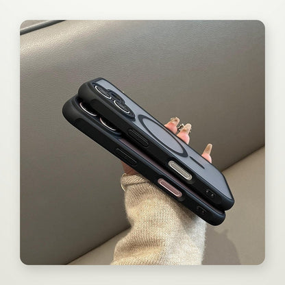 Oil-Touch Frosted MagSafe Case for iPhone 13–16