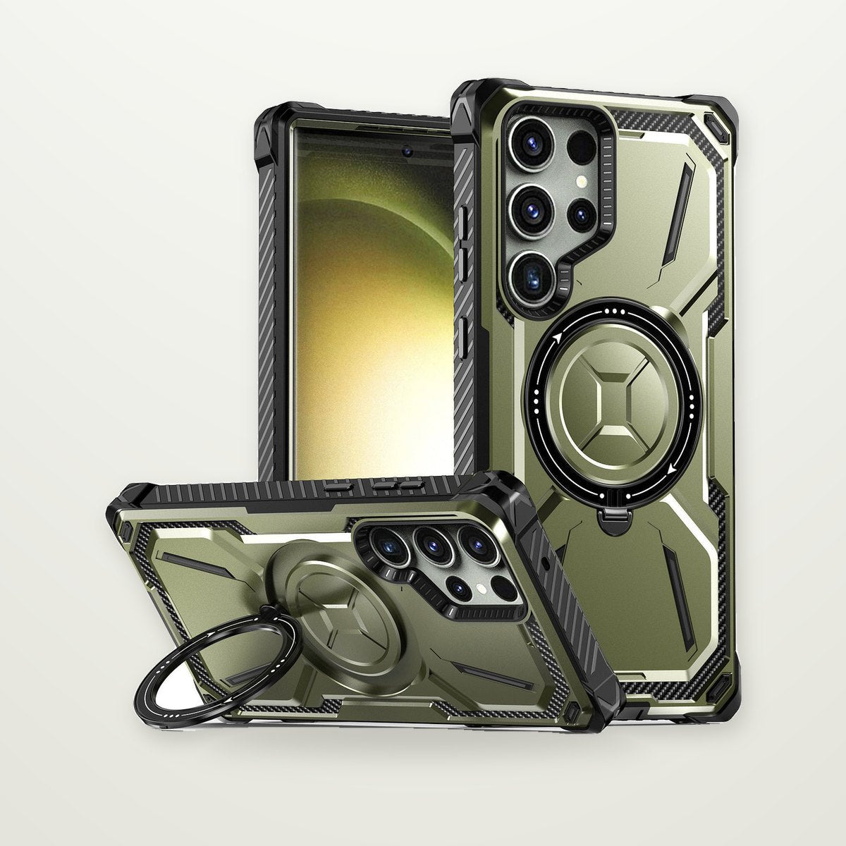 Magnetic Ring Drop-Guard Case for Galaxy S24