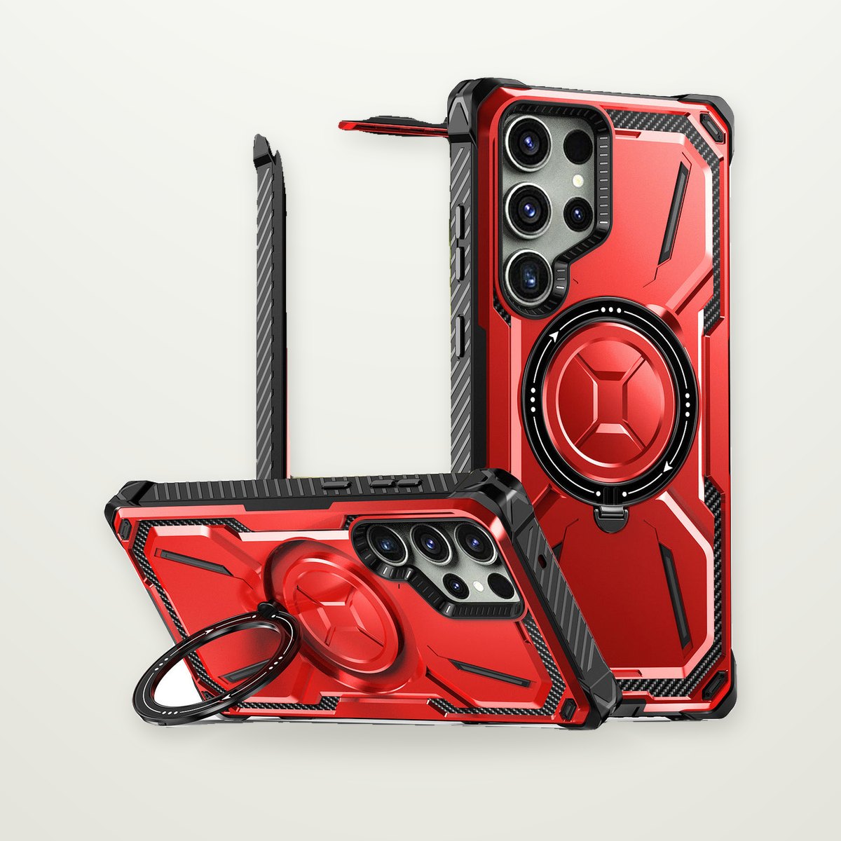 Magnetic Ring Drop-Guard Case for Galaxy S24