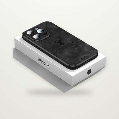 Luxury Leather Case for iPhone 13–16
