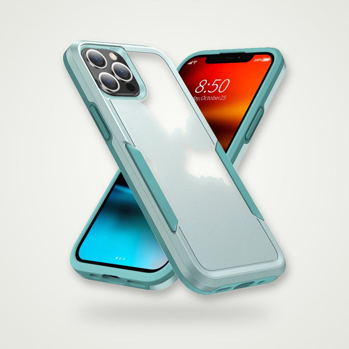 Frosted All-Around Silicone Case for iPhone 15