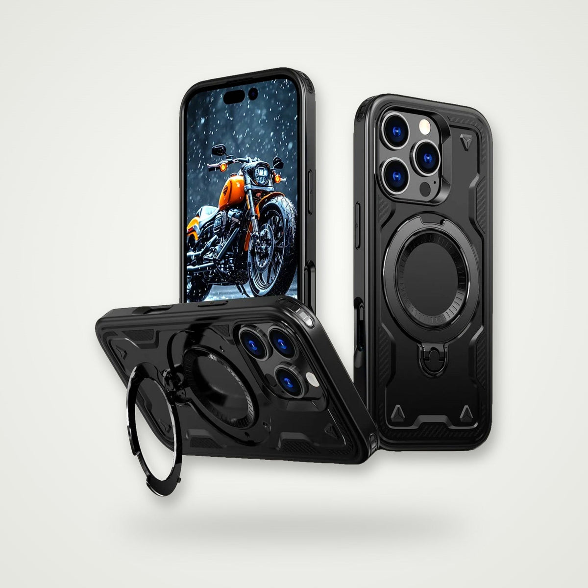Minimal 360° Stand Magnetic Case for iPhone 13