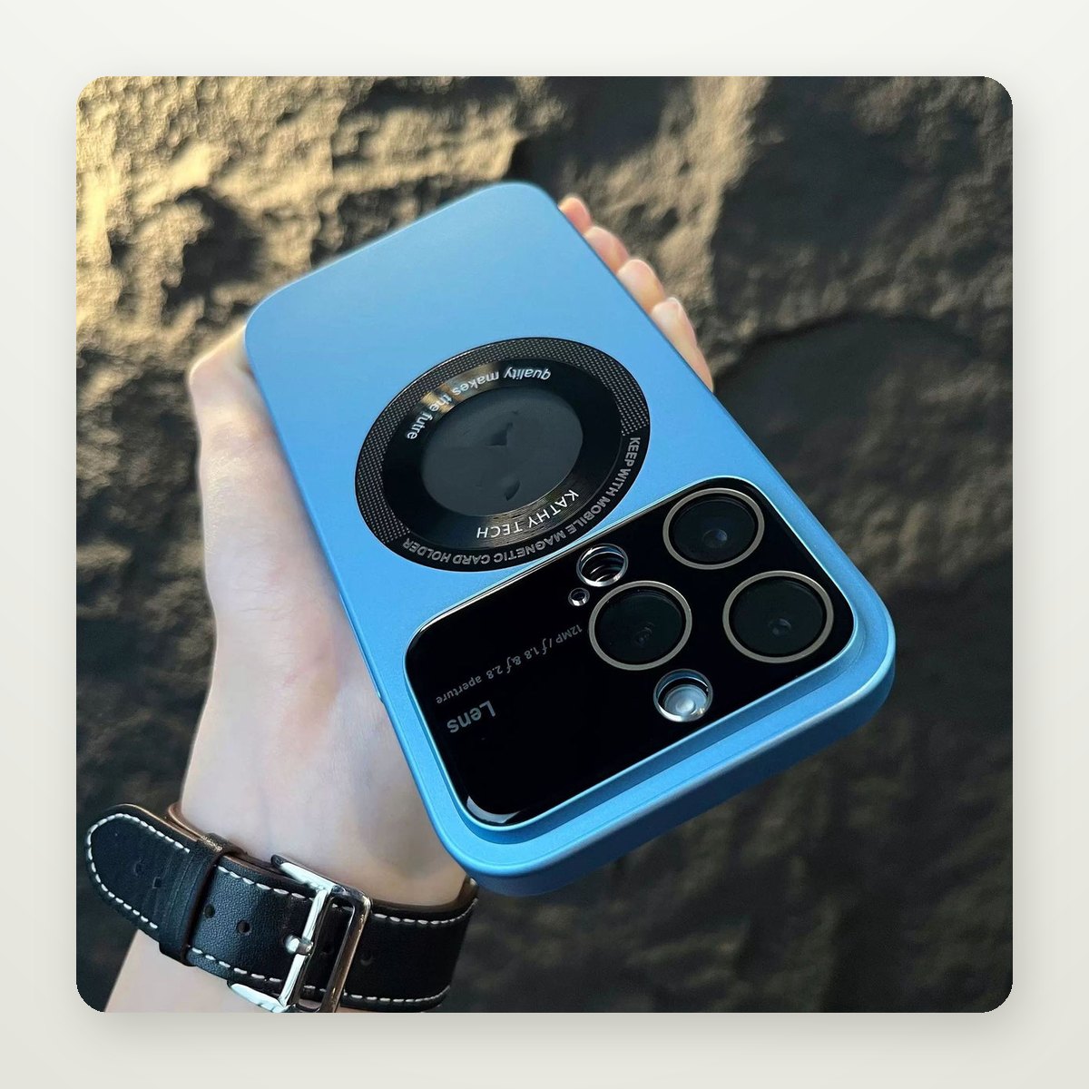 Large-Window MagSafe Case for iPhone 15