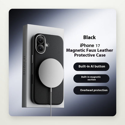 Plain Leather MagSafe Case for iPhone 17 & Air