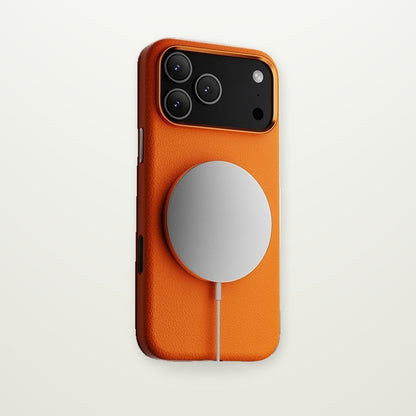 Plain Leather MagSafe Case for iPhone 17 & Air
