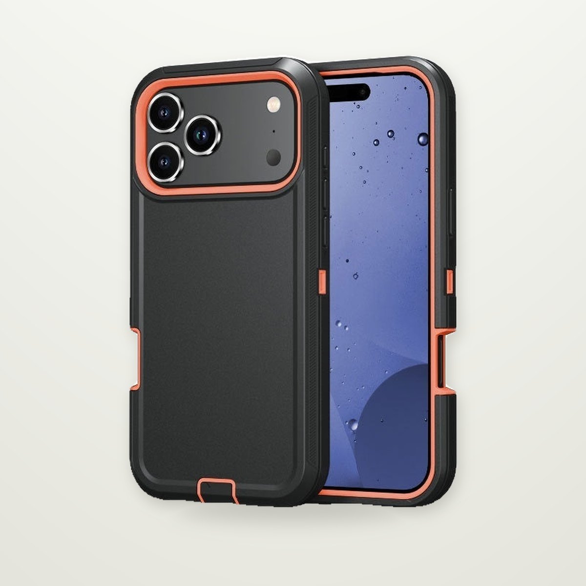 Three-Proof Rugged Case for iPhone 17–18 & Air