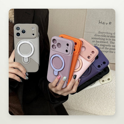 Flip Card Stand MagSafe Case for iPhone 13–17