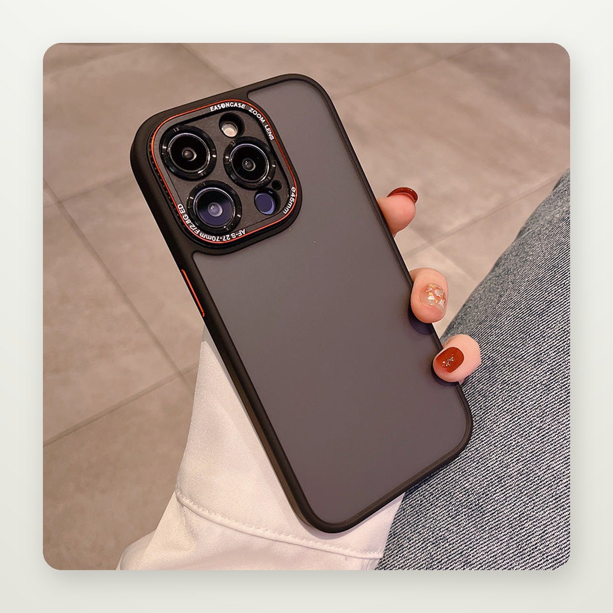 Lycra Soft-Touch Case for iPhone 15