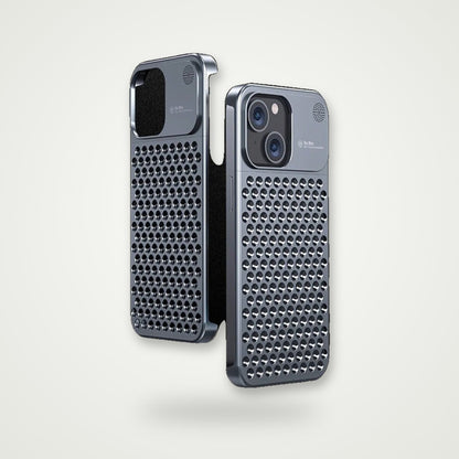 Vented Aluminum Case for iPhone 13–15