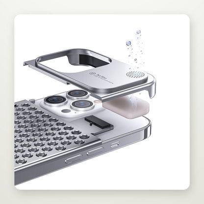 Vented Aluminum Case for iPhone 13–15