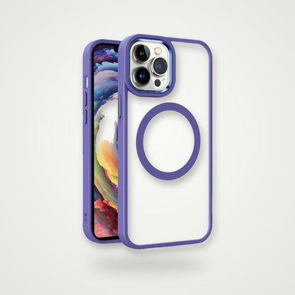 Clear Magnetic Case for iPhone 15