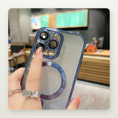 Plated Soft Magnetic Case for iPhone 13–16