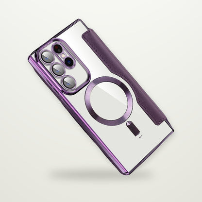 Business Flip Leather Case for Galaxy S24–S25