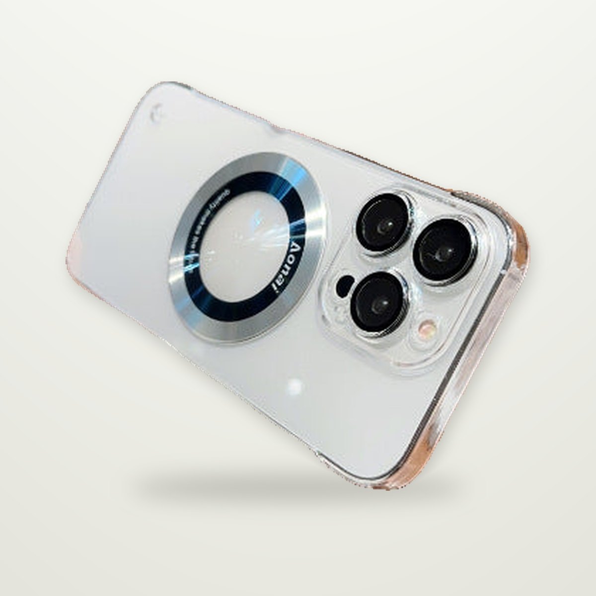 Frameless Clear MagSafe Case for iPhone 13–15