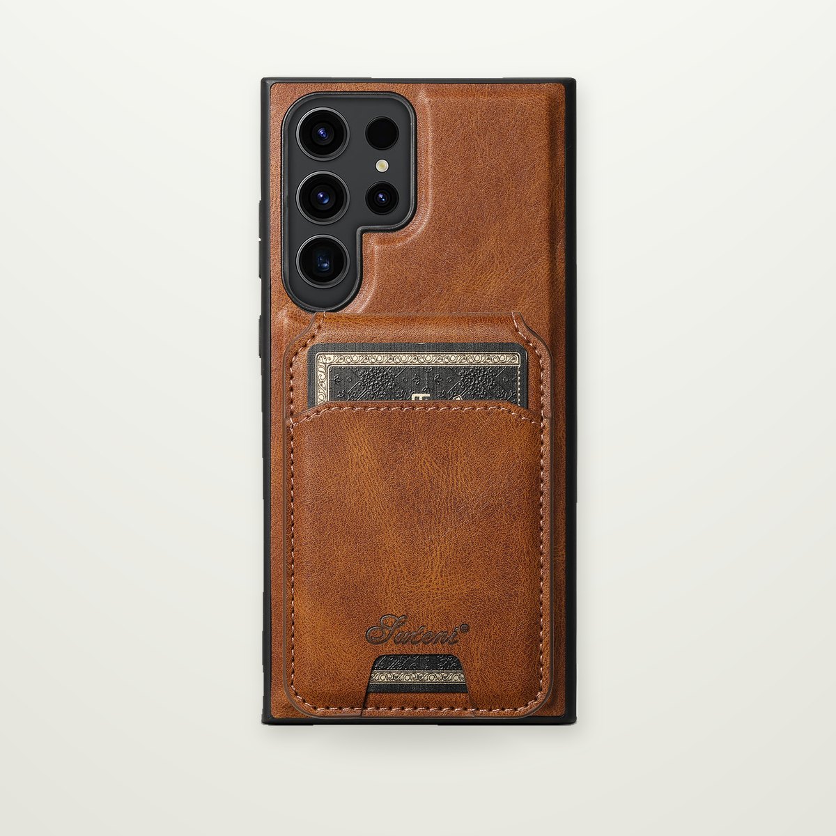 2-in-1 Leather Card Holder Case for Galaxy S24