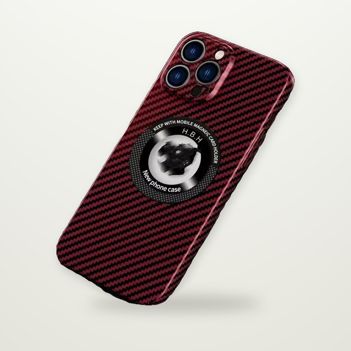Carbon Fiber MagSafe Case for iPhone 15