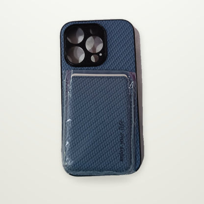 Stick-On Magnetic Card Holder for iPhone 15