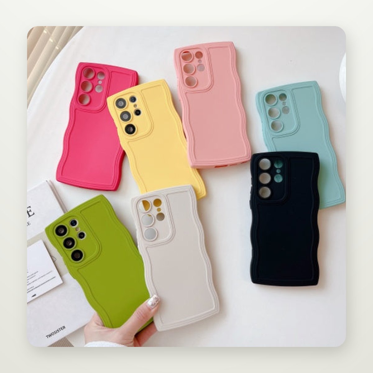 Liquid Wave Case for Galaxy S24–S25