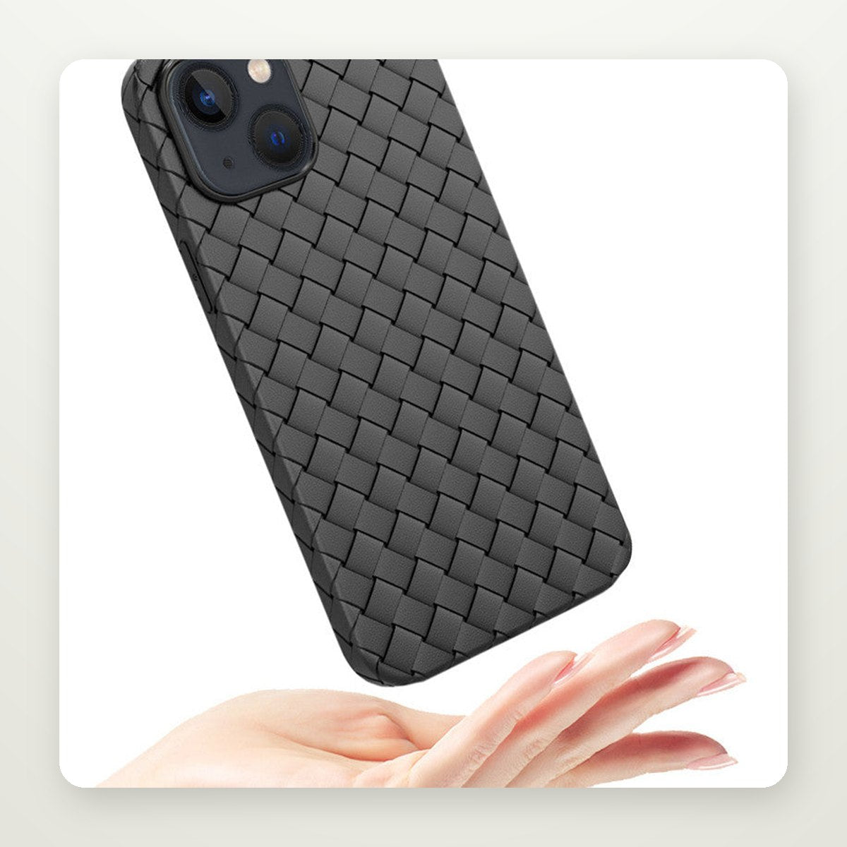 Woven Breathable Case for iPhone 13–16