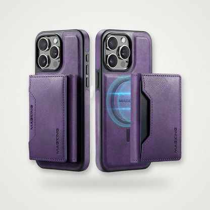 Leather Card Pocket Case for iPhone 13–16