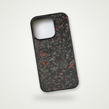 Forged Carbon Gold Flake Case for iPhone 13–15