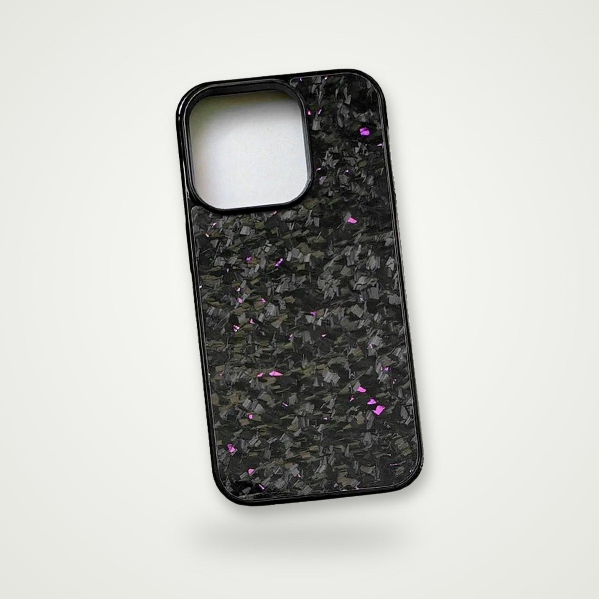 Forged Carbon Gold Flake Case for iPhone 13–15