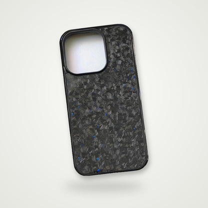 Forged Carbon Gold Flake Case for iPhone 13–15