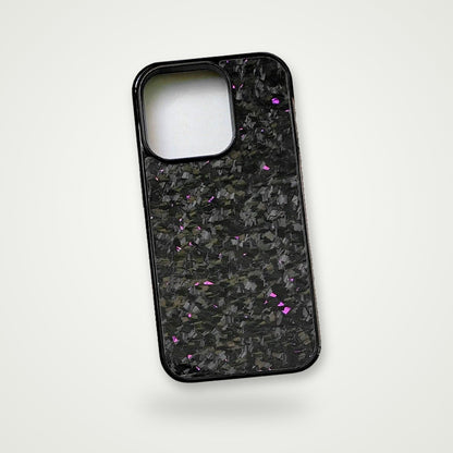 Forged Carbon Gold Flake Case for iPhone 13–15