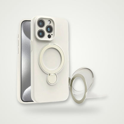 Liquid Silicone Stand MagSafe Case for iPhone 13–16