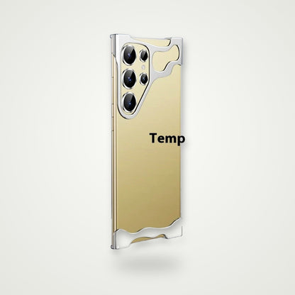 Metal Corner Frameless Case for Galaxy S24–S25
