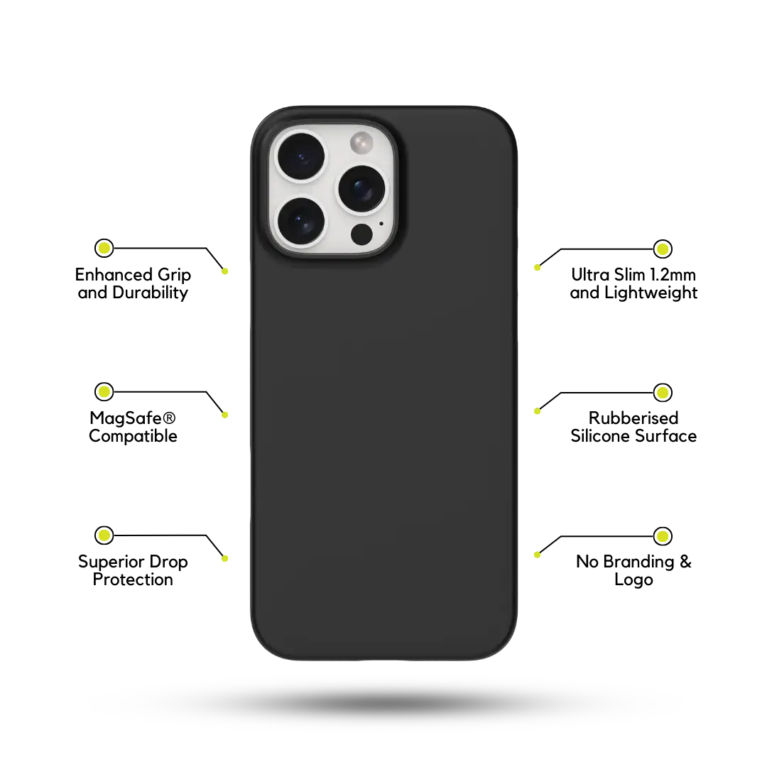 Black MagSafe iPhone Cases