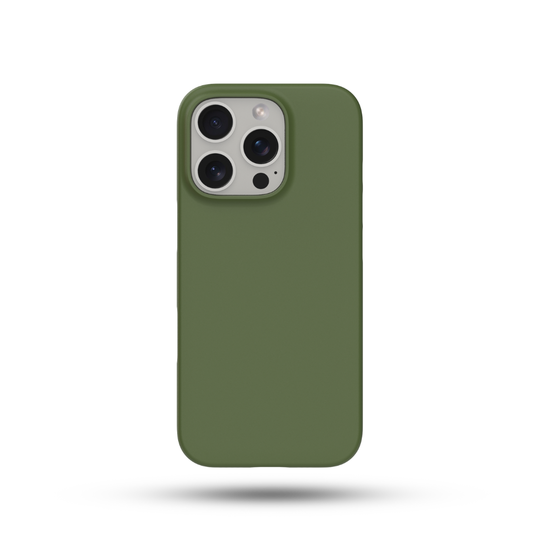 Green MagSafe® Rubberized Magnetic Phone Case