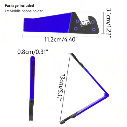 V-shaped foldable phone and tablet stand, view 5