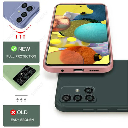 Liquid silicone case for Samsung Galaxy S22–S26 & A series, view 4
