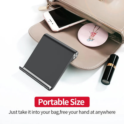 Portable adjustable desk phone stand, view 5