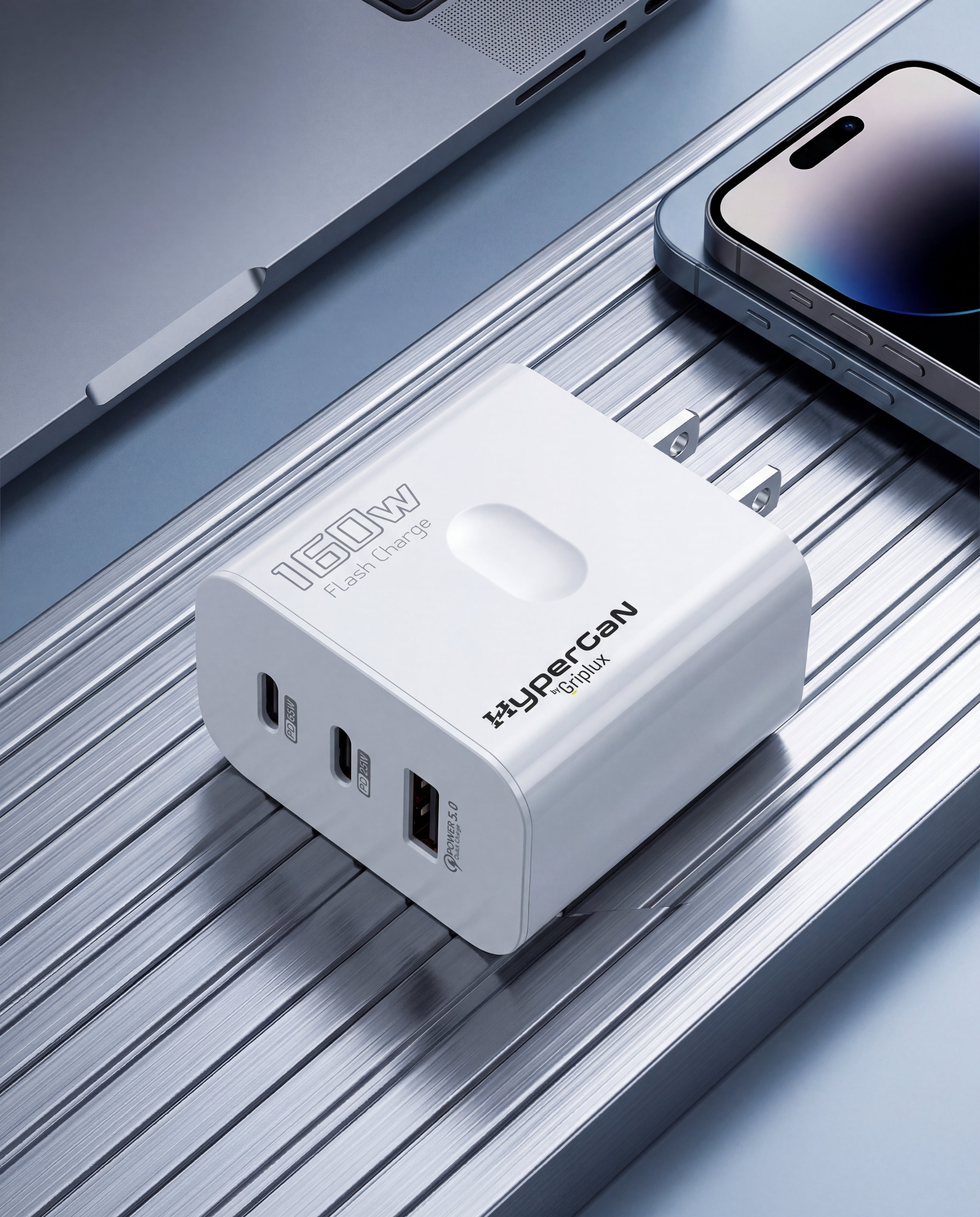 HyperGaN™ 160W Charger by GripLux 70% Off