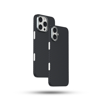 Black Thin Kevlar® 600D Phone Case
