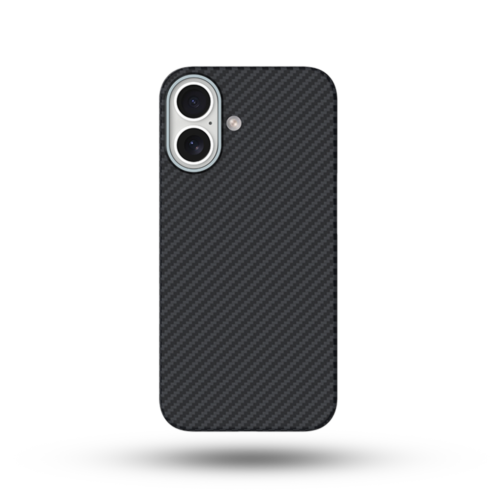 Black Thin Kevlar® 600D Phone Case