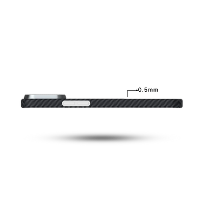 Black Thin Kevlar® 600D Phone Case