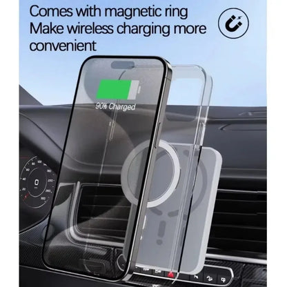 30W magnetic wireless car charger, view 3