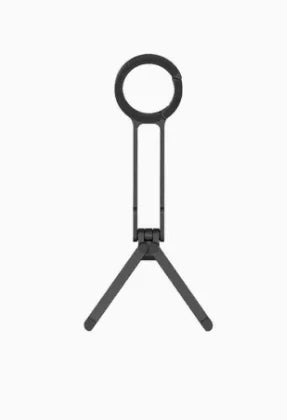 Pocket magnetic phone tripod, black