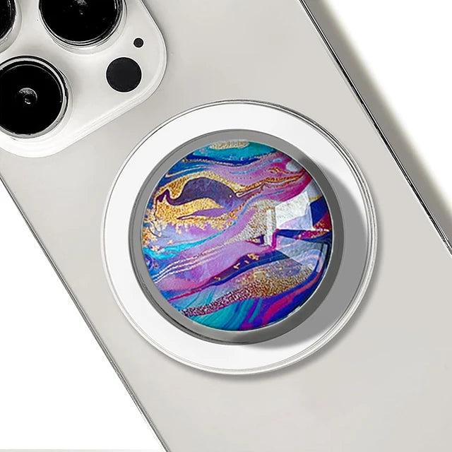 Magnetic expanding phone grip, view 9