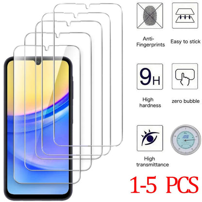 9H tempered glass screen protector for Samsung Galaxy A series