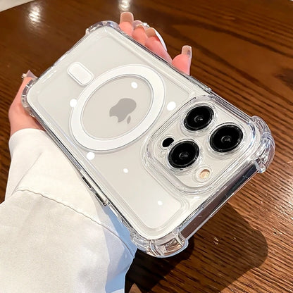 Clear shockproof MagSafe case for iPhone 11–17 & Air, view 8