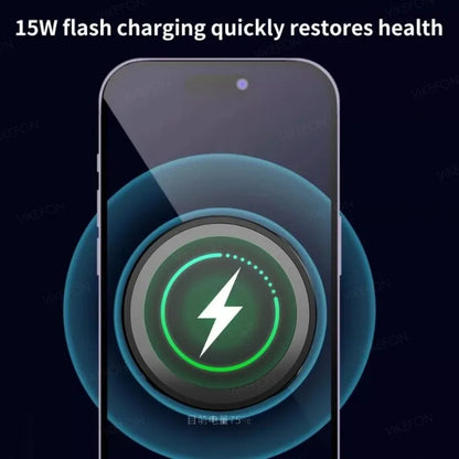 Magnetic air vent wireless charging car mount for MagSafe, view 3