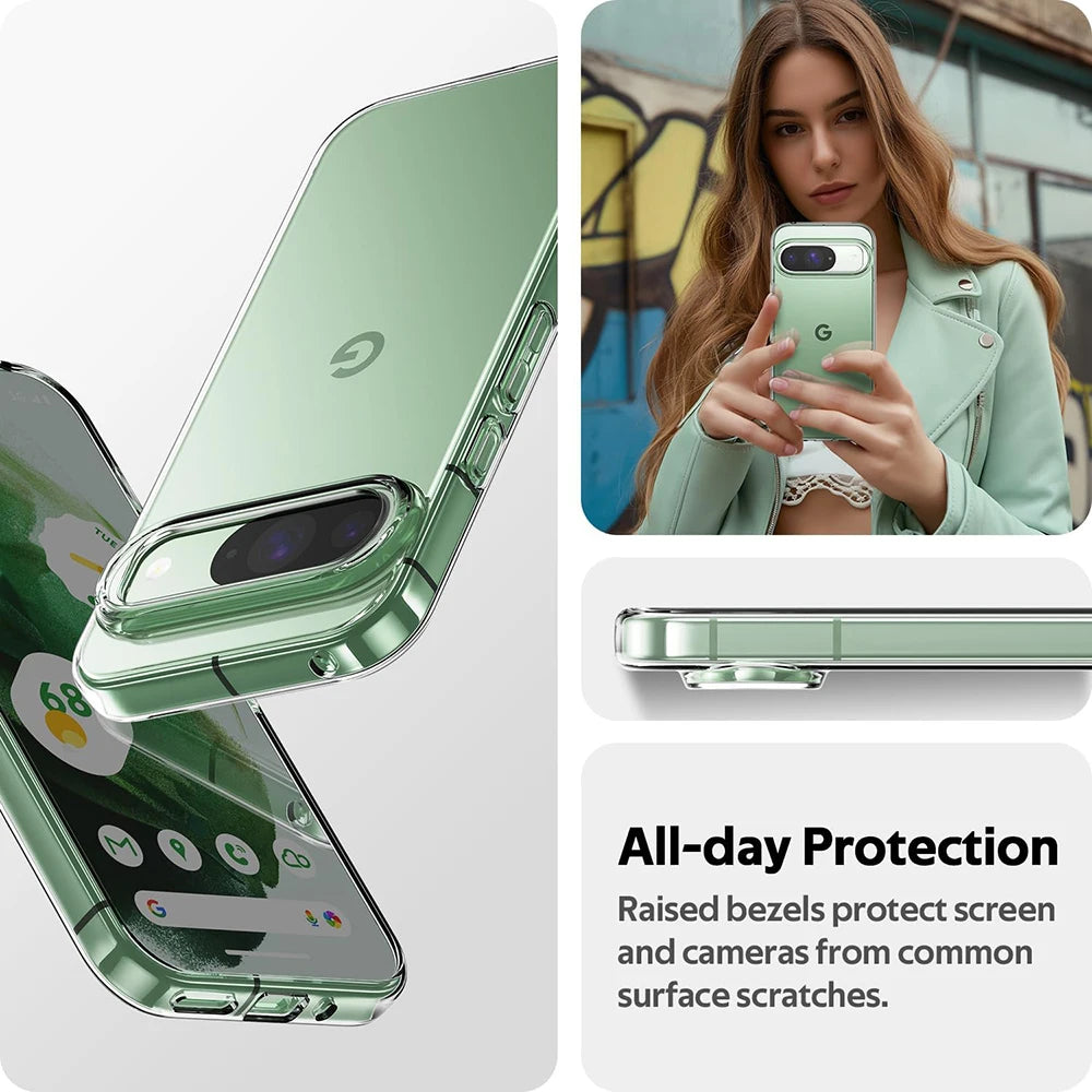 Ultra-thin clear silicone case for Pixel, view 4