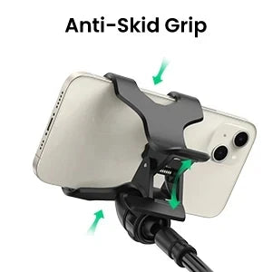 90cm flexible long-arm phone holder with clamp mount, view 10